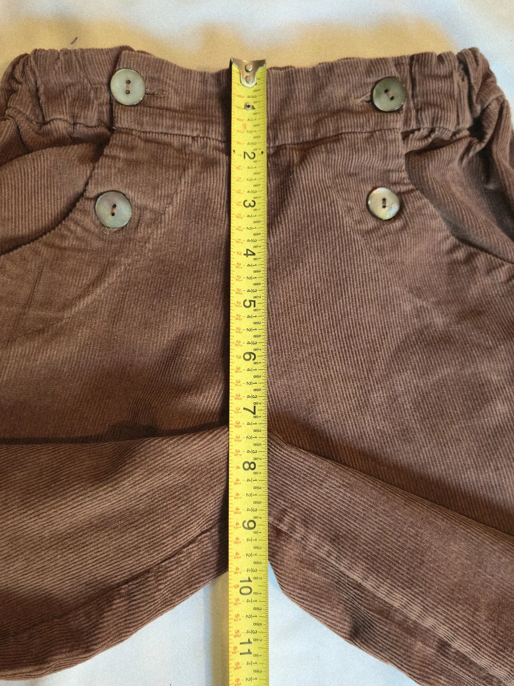 Risu Risu Paris Brown Organic Corduroy Luco Pants Size 8 Kids Luxury